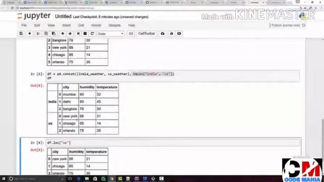 Python Pandas Tutorial 8. Concat Dataframes смотреть онлайн
