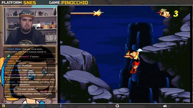 PINOCCHIO ► SNES ► ПРОХОЖДЕНИЕ