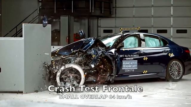 Alfa Romeo Giulia - IIHS Crash test смотреть онлайн