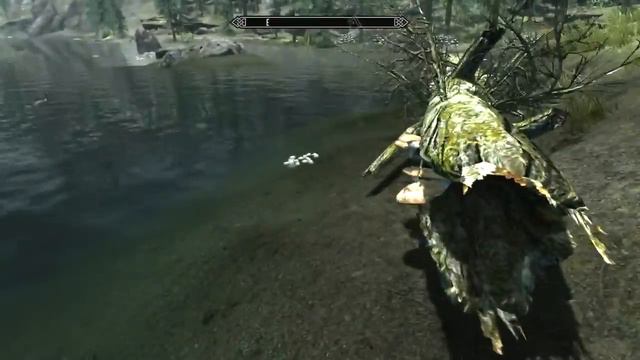 Skyrim Unmarked Location: Illinalta Island Fishing Camp смотреть онлайн