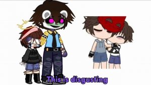 The aftons + charlie/Emilys react to cursed ships []FNAF Gacha