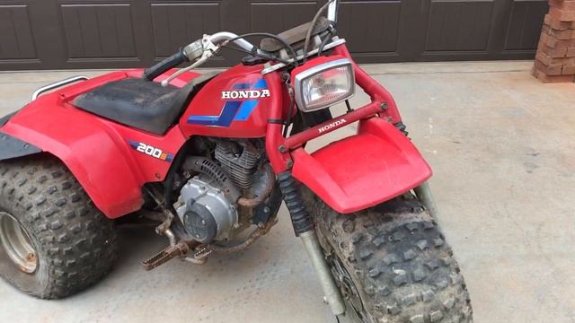 84 Honda BARN FIND 3 wheeler restore!! #ATC 200s..will it run?? смотреть онлайн