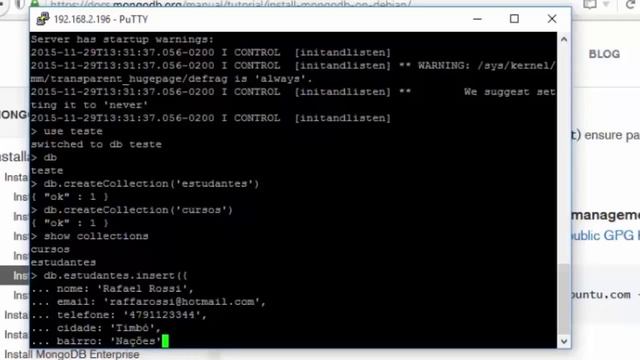 Introdução Ao MongoDB
