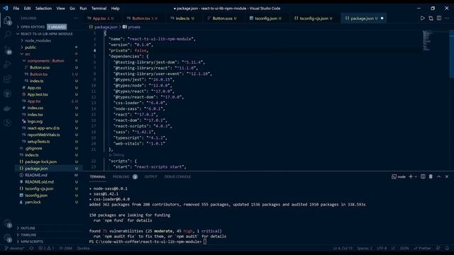 Publish React Typescript component to Npm смотреть онлайн