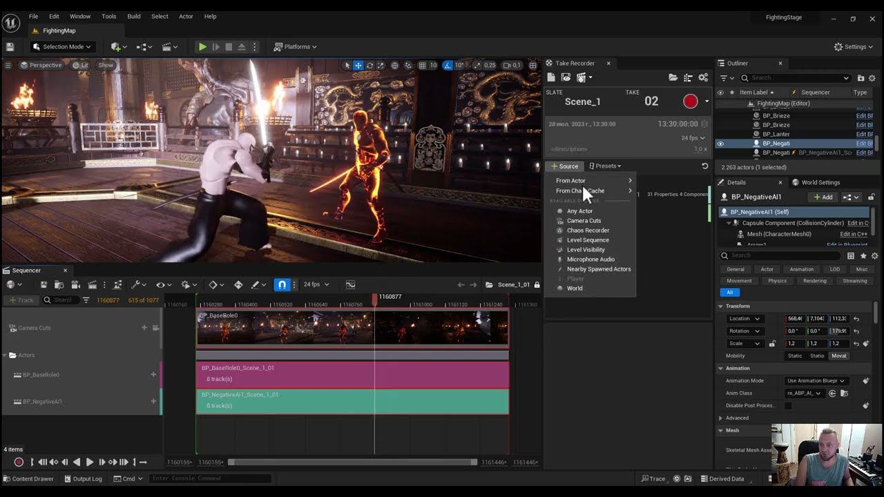 Краткий обзор Take Recorder in Unreal Engine 5 - Recording Animations in UE5 смотреть онлайн
