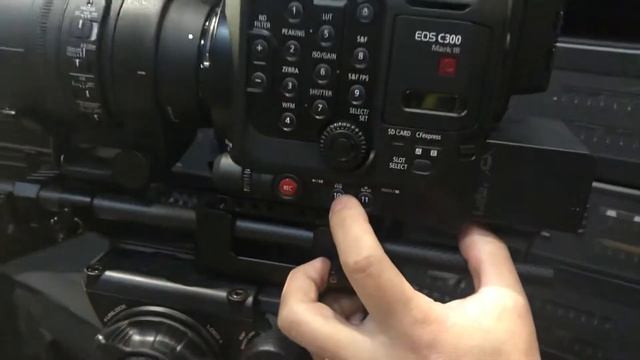 Canon C300 Mark III 카메라 버튼 사용법