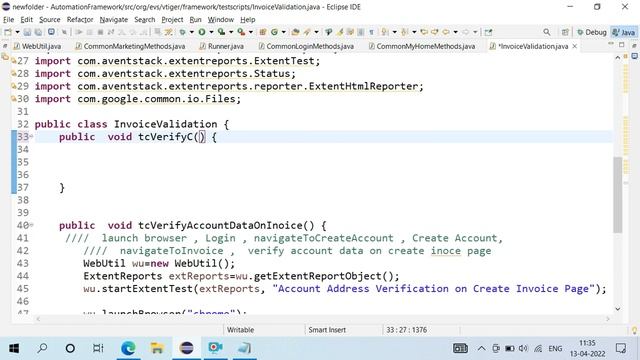POM - (Page Object Model) Part - 2 смотреть онлайн