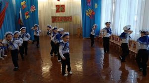 Танец мальчиков "Бескозырка" средняя группа 2024