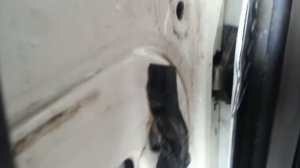 Как открыть дверной замок на тягаче volvo 610 если он сломался часть 3 (Volvo VNL how to open door)