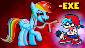 Новый Босс РЭЙНБОУ ДЭШ.EXE против Бойфренда во Friday Night Funkin vs Rainbow.exe