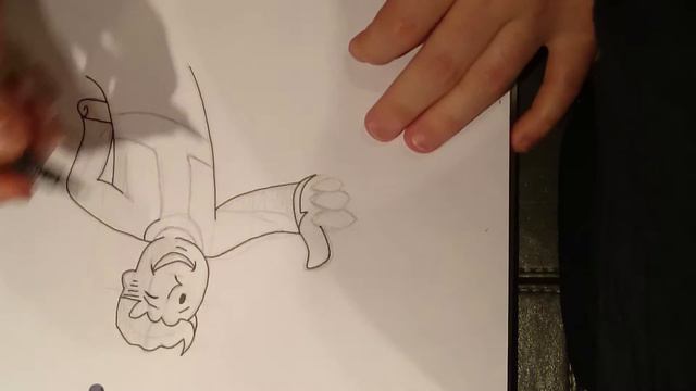 Fallout pipboy drawing (inking) смотреть онлайн