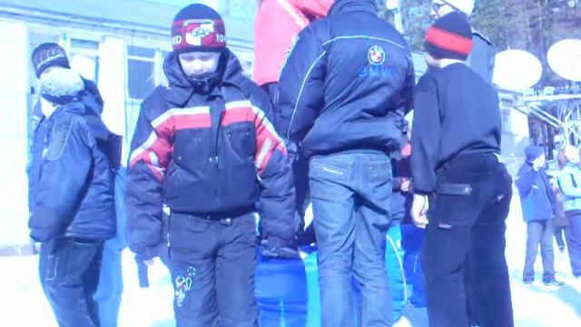 Залезь на столб