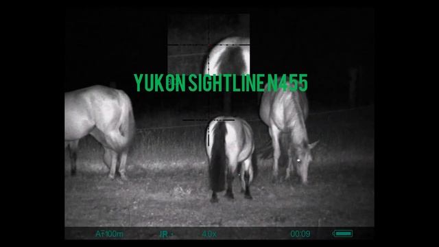 YUKON SIGHTLINE N455 - vzdálenost-distance 40-110m смотреть онлайн