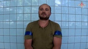 Допрос пленного боевика ВСУ «Курская область»