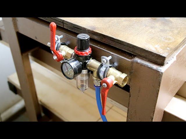 Тестирование пневматического пресса / Testing a pneumatic press смотреть онлайн