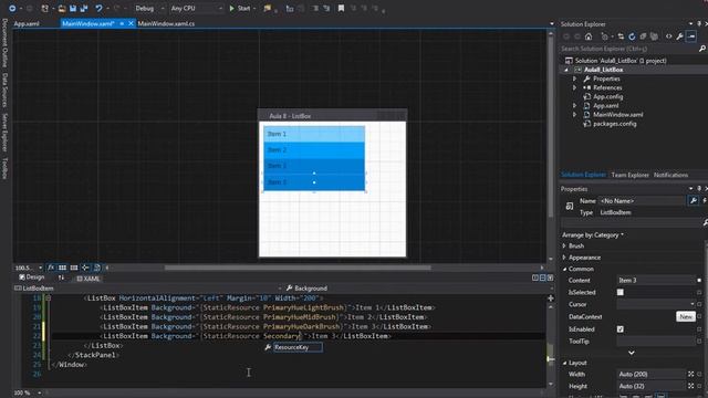 Tutorial WPF + Material Design - Aula 8 - ListBox смотреть онлайн