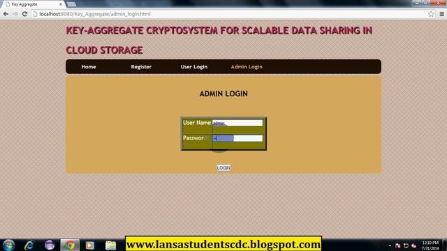 Key-Aggregate Cryptosystem for Scalable Data Sharing in Cloud Storage in java смотреть онлайн