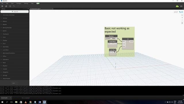 Dynamo [Node Explanation] : If statement part 1 смотреть онлайн