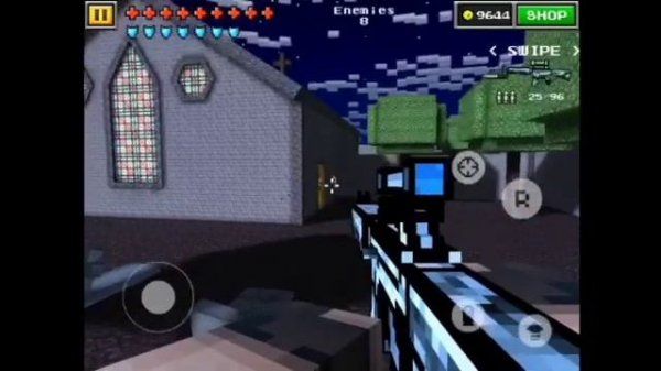 Pixel Gun 3D Campaign Walkthrough: Pixelated World Part 1