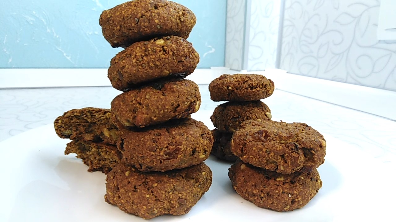 Простой РЕЦЕПТ ОВСЯНОГО ПЕЧЕНЬЯ без муки с овсяными хлопьями