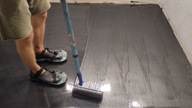 Эпоксидный наливной пол своими руками. Набор №7. смотреть онлайн