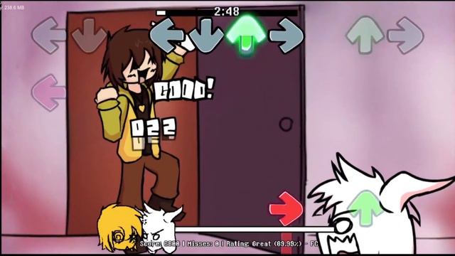 Undertale nerd Vs sans, papyrus and drunk chara (Untitled Undertale Mod) смотреть онлайн