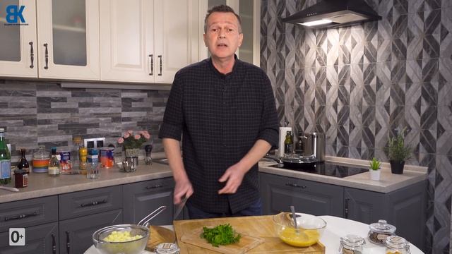 Омлет с картошкой | Рецепт на сковороде смотреть онлайн