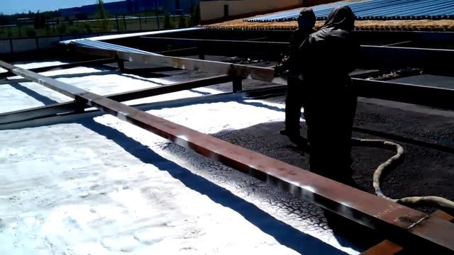 Утепление кровли пенополиуретаном