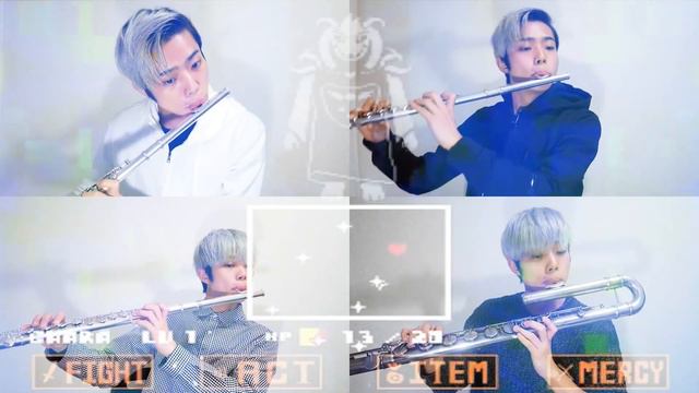 UNDERTALE- Hopes and Dreams~SAVE the World【FluteOrchestra】 смотреть онлайн