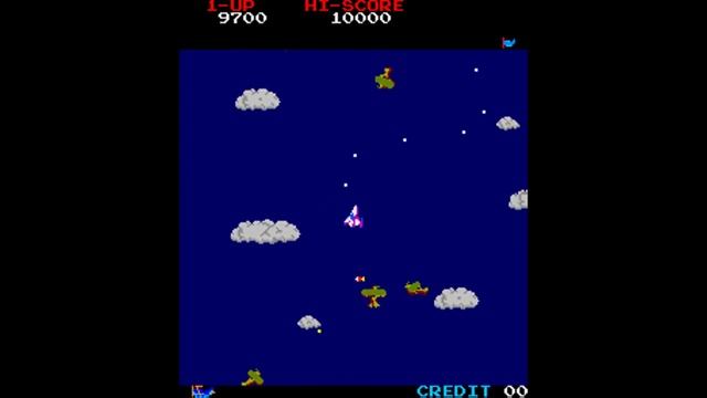 Game of the day 2816 Time pilot (タイムパイロット) Konami 1982 смотреть онлайн