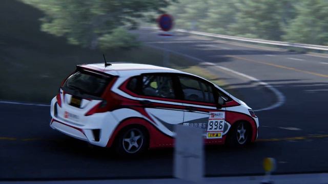 Assetto Corsa - Honda Fit GK5 - Mt Akina Downhill смотреть онлайн