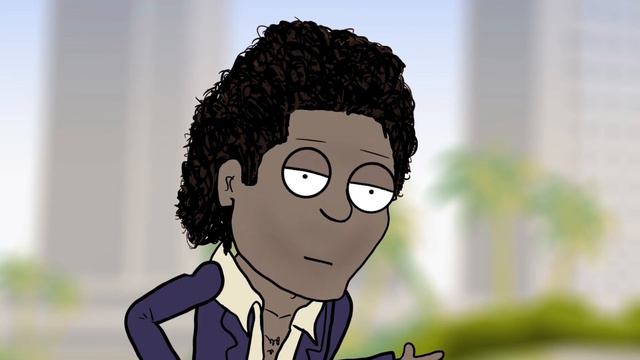 Miami Vice - Cartoon / Short Animation смотреть онлайн