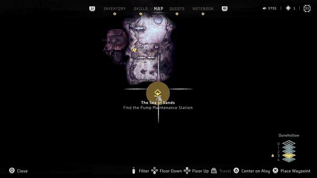 Horizon Forbidden West - SEA OF SANDS (find poseidon 1) смотреть онлайн