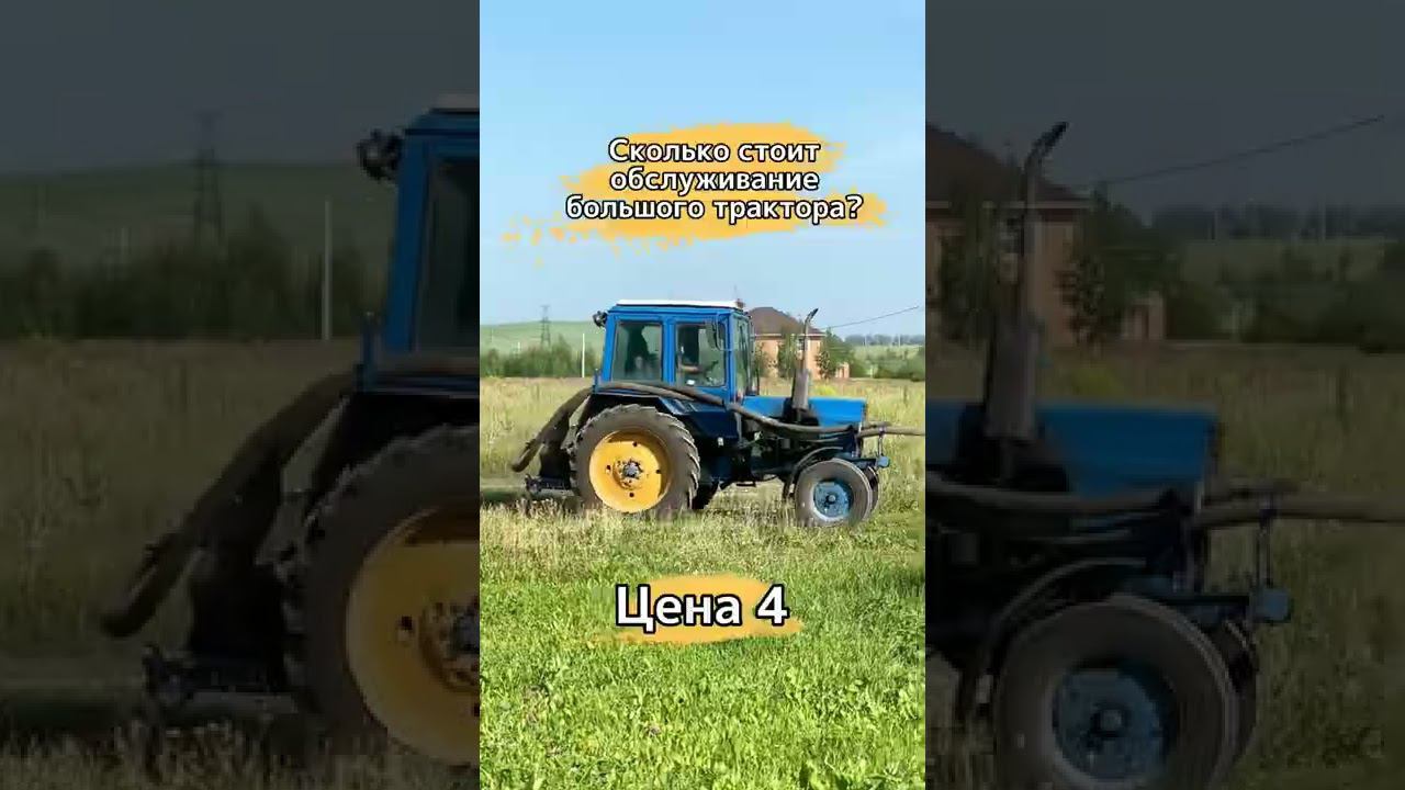 В чем разница: Большой трактор и мини-трактор МТ-110? #сравнение #агромаш #трактор #минитрактор смотреть онлайн