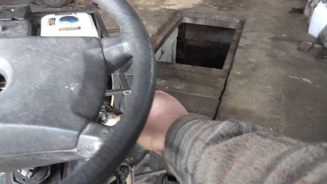 Установка кулисы КПП. Мини трактор 13 сил #15. смотреть онлайн