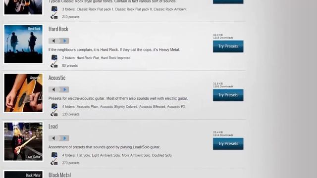 Новый сайт с пресетами для Guitar rig 5 смотреть онлайн