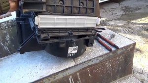 Как снять, легко заменить радиатор печки на Toyota Rav4. Поменять радиатор отопителя