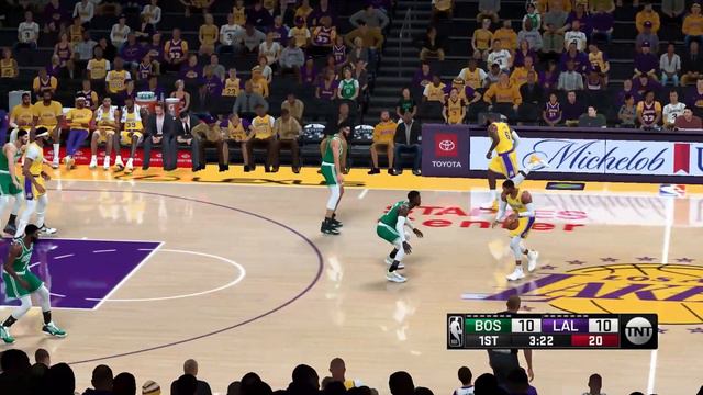 NBA 2K22 PC l Camera Mod Showcase l Celtics vs Lakers l 1st quarter смотреть онлайн