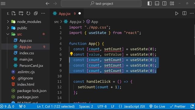 Why React uses array destructing in useState? | React Interview Question | ReactJS Tutorial in Hind смотреть онлайн