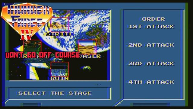 THUNDER FORCE IV - Don't go off course! (Arranged) смотреть онлайн