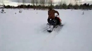 Снегоход LYNX GL 250 Syncro  1часть