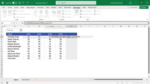 Dynamic Calculation using Dropdown (Combo Box) in Excel | Vivekananda Sinha | Video 306 смотреть онлайн