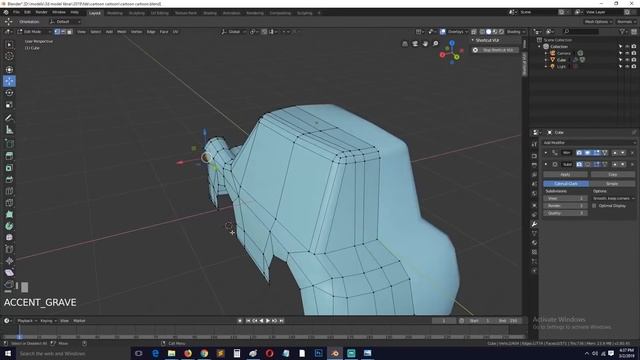 modeling a cartoon car in blender 2.8 speed modeling video смотреть онлайн