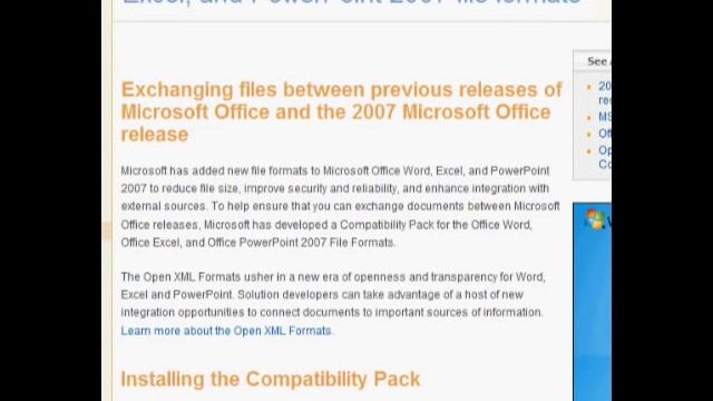 How to View Word 2007 docs in Microsoft Word 2003 смотреть онлайн