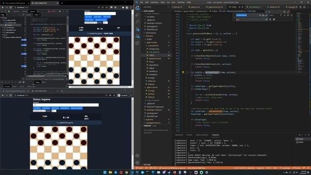 Game Development of Checkers for acos.games - PART 2 смотреть онлайн