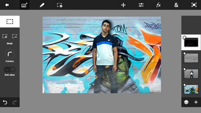 Photoshop SpeedArt - PS Touch - Android Photoshop Tutorial смотреть онлайн