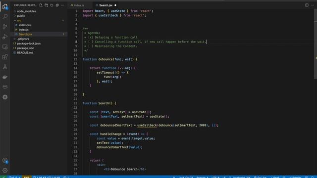 Debounce in JavaScript: Limitting the rate of the function call смотреть онлайн