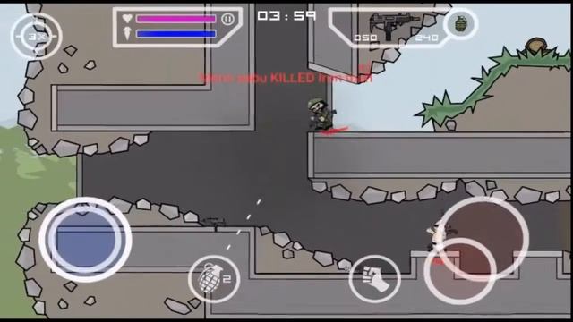 DOODLE ARMY 2: MINI MILITIA Tips & Tricks with Gameplay 2016 смотреть онлайн