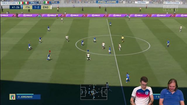 ЕВРО 2020 | ФИНАЛ | Италия - Англия | Прогноз FIFA смотреть онлайн