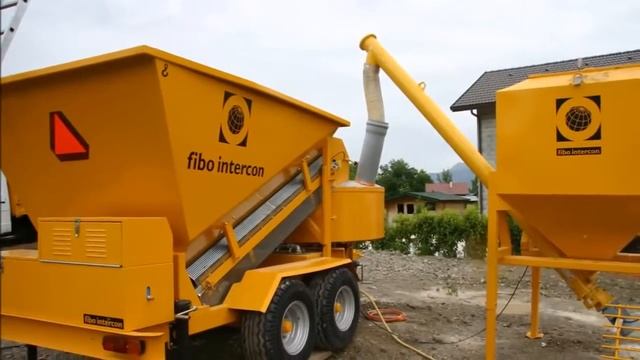 Мобильный бетонный завод B15-1200 смотреть онлайн